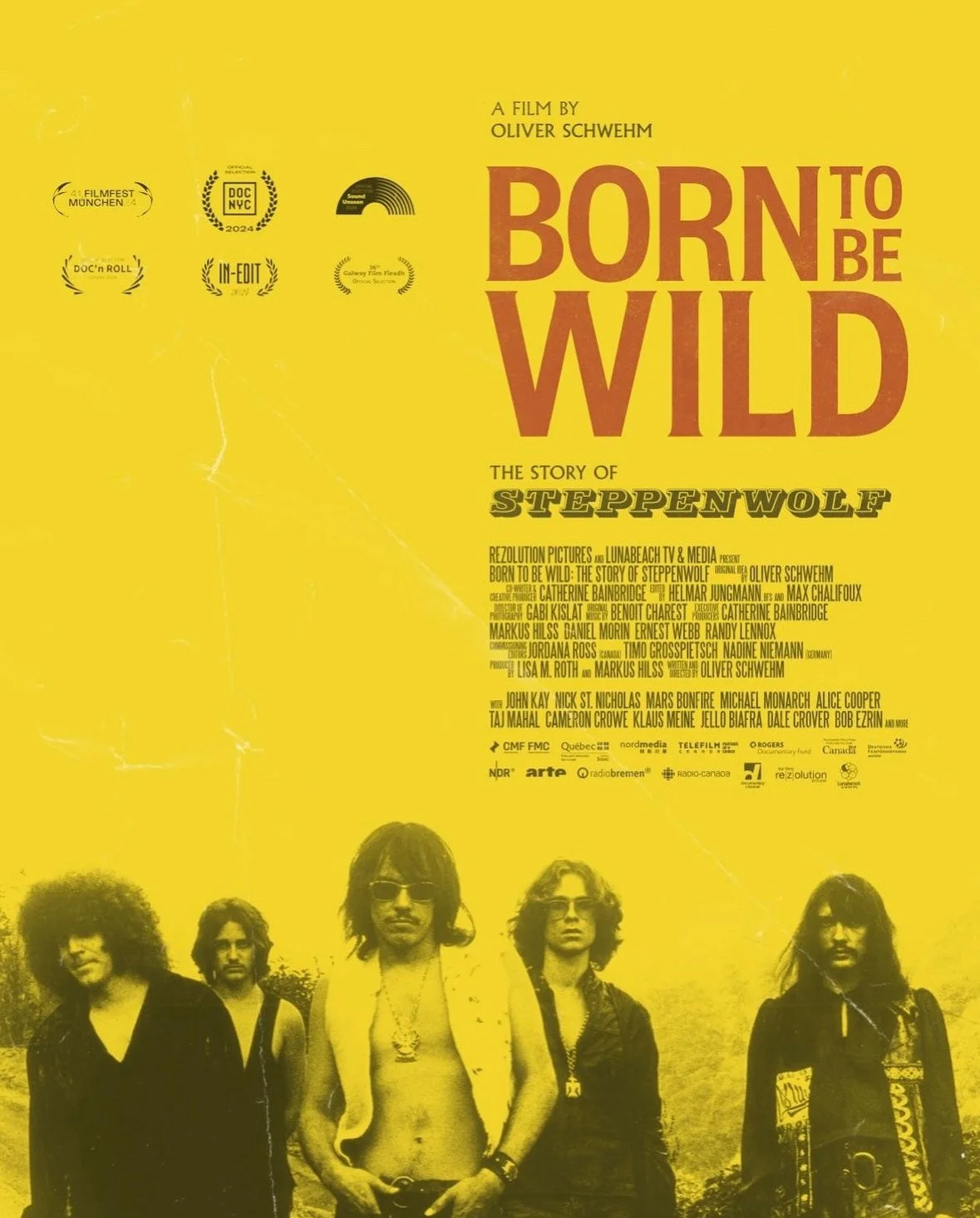Born to Be Wild: The Story of Steppenwolf promotional image